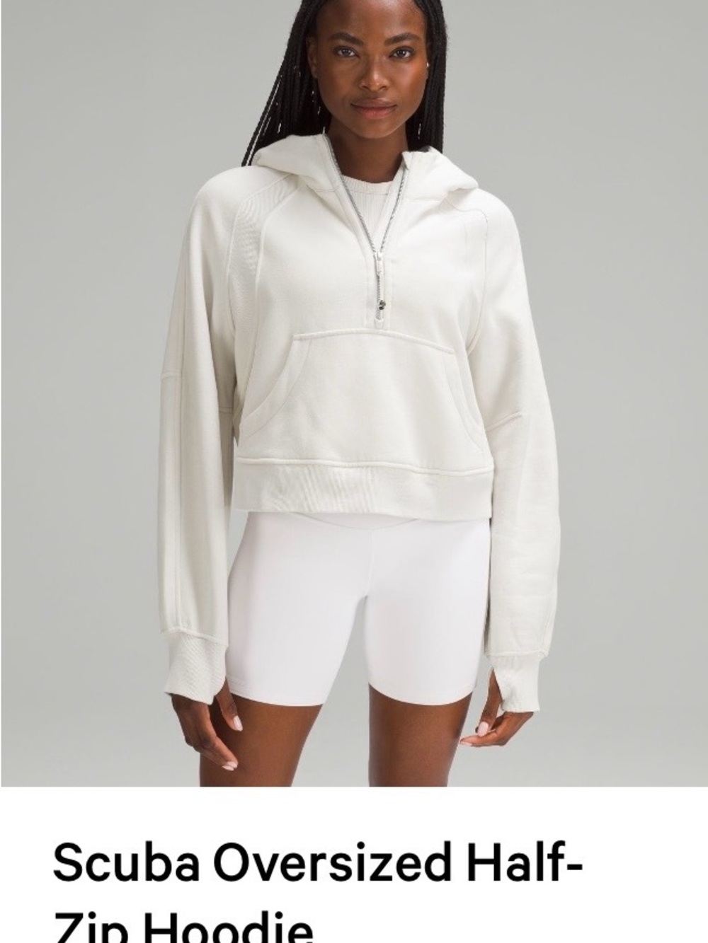 lululemon athletica Scuba Oversized Half-Zip Hoodie